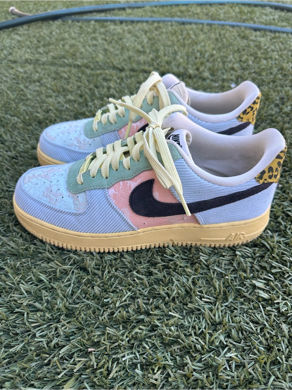 Nike Women’s Air Force 1 Low Celestine Blue Spring Mix size 9.5